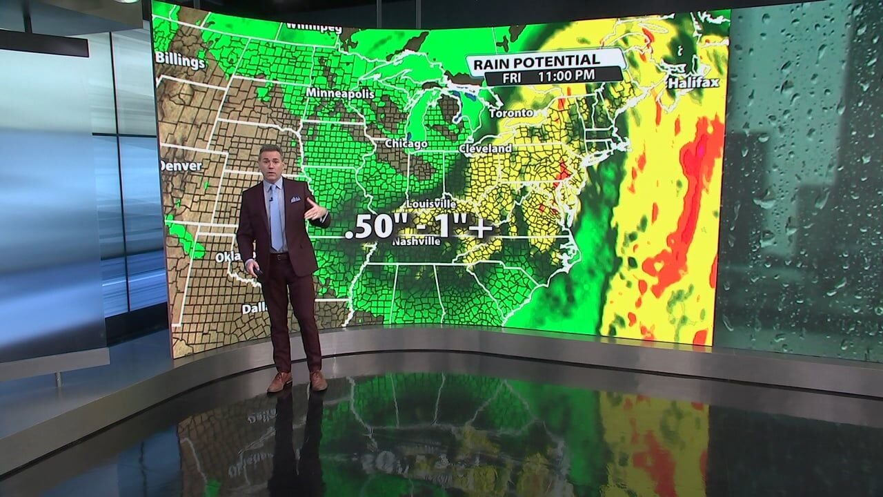 Jude Redfield's Tuesday morning forecast